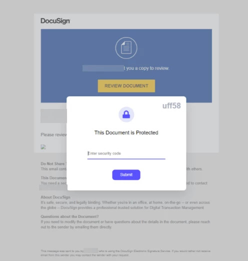 Storm-0324 password-protected lure document