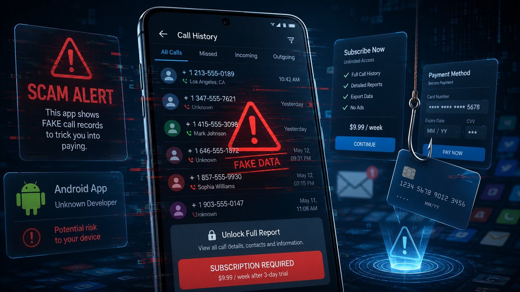 Researchers Expose 28 Google Play Apps Selling Bogus Call Records